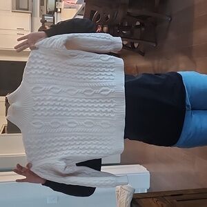 Alice + Olivia Soft Pink Knit Sweater CLEARENCE